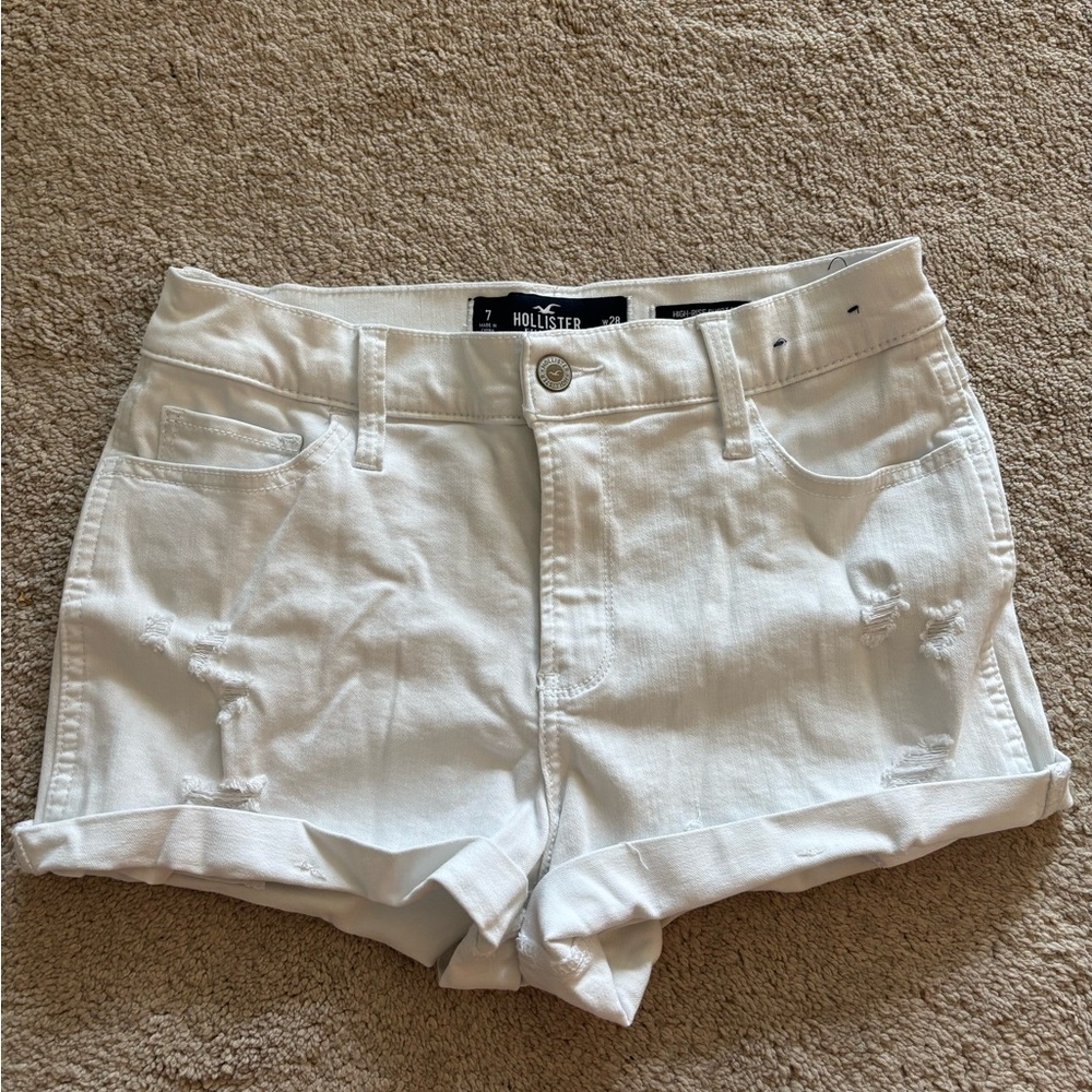 Hollister Women's Light Denim Jean Shorts